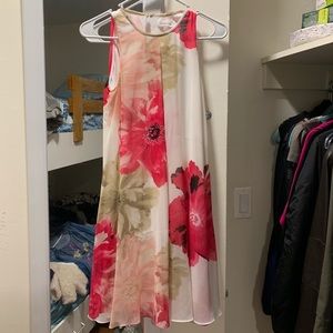 Calvin Klein Floral Dress